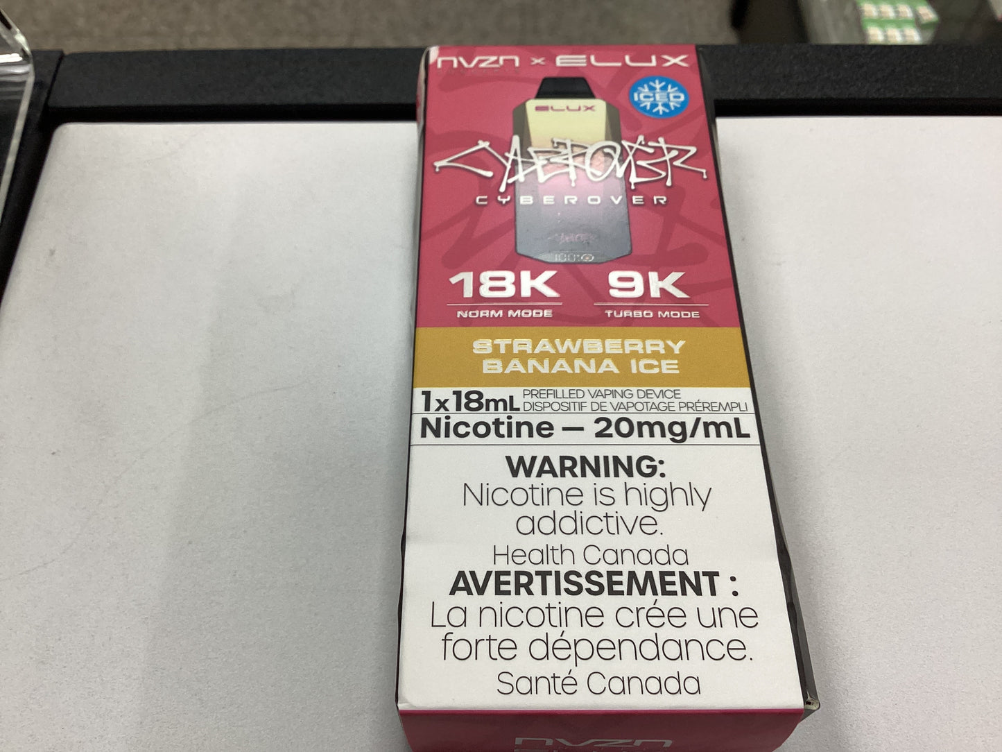 Nvzn x elux 18k strawberry banana ice