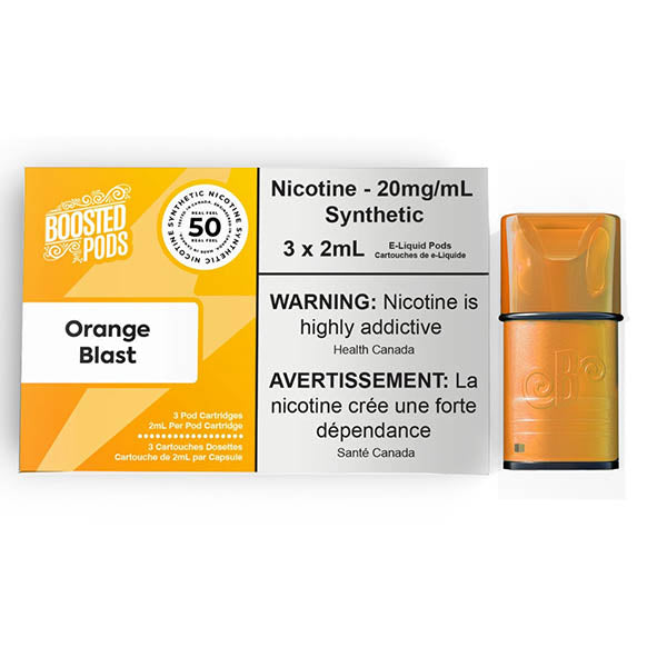 Boosted pods 3x2ml 20mg/ml Orange blast