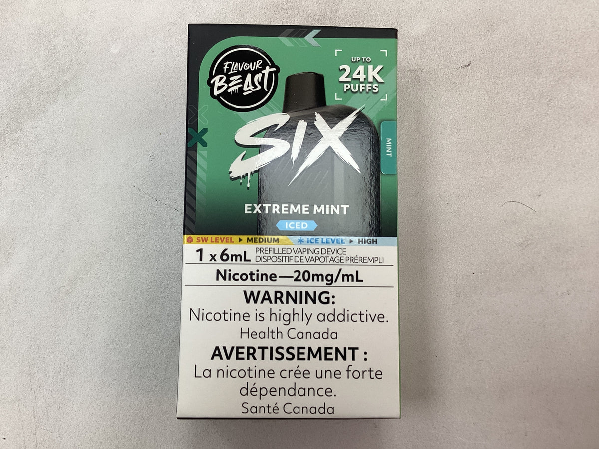 Flavour beast Six 24k Extreme Mint