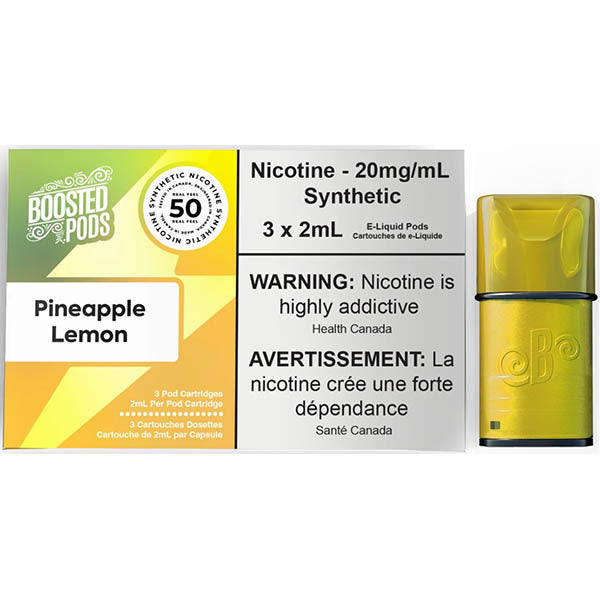 Boosted pods 3x2ml 20mg/ml Pineapple lemon