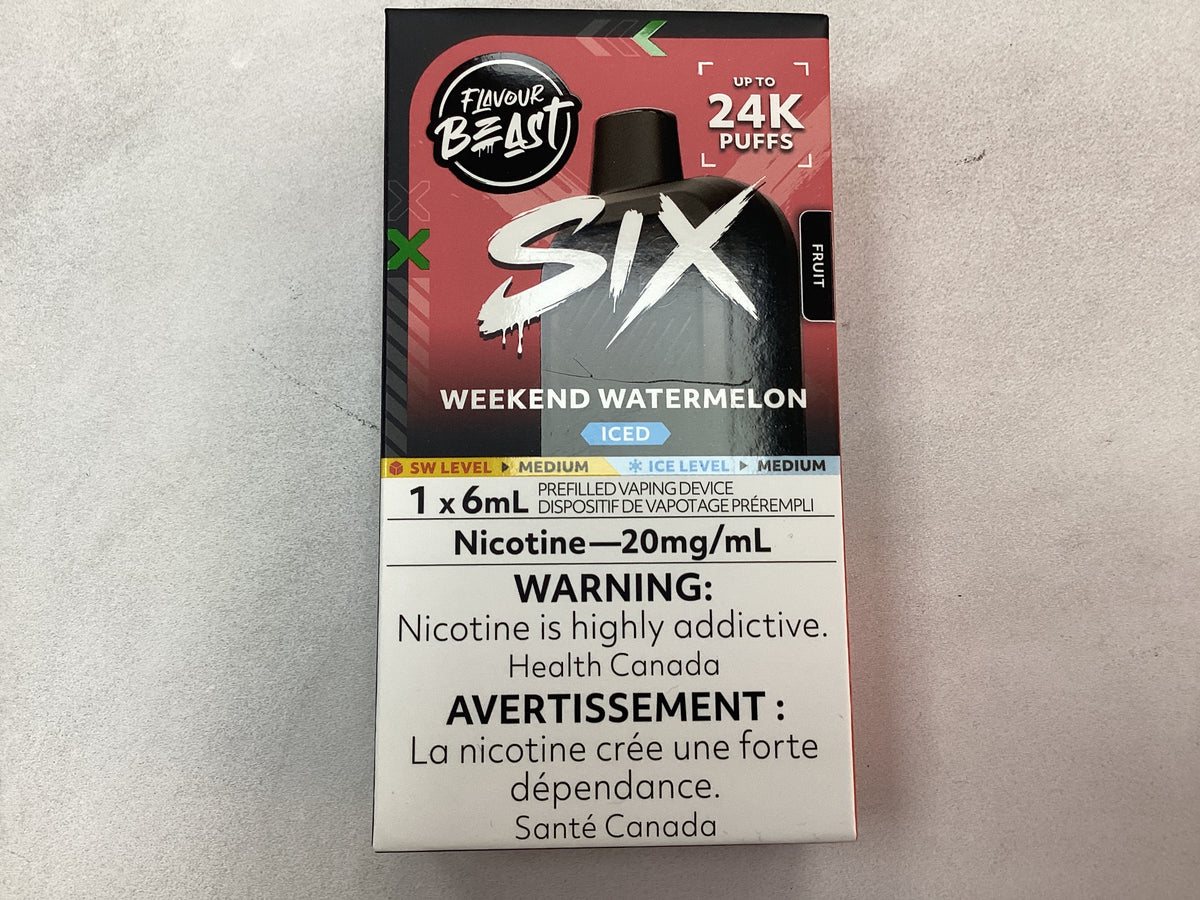 Flavour beast Six 24k Weekend Watermelon