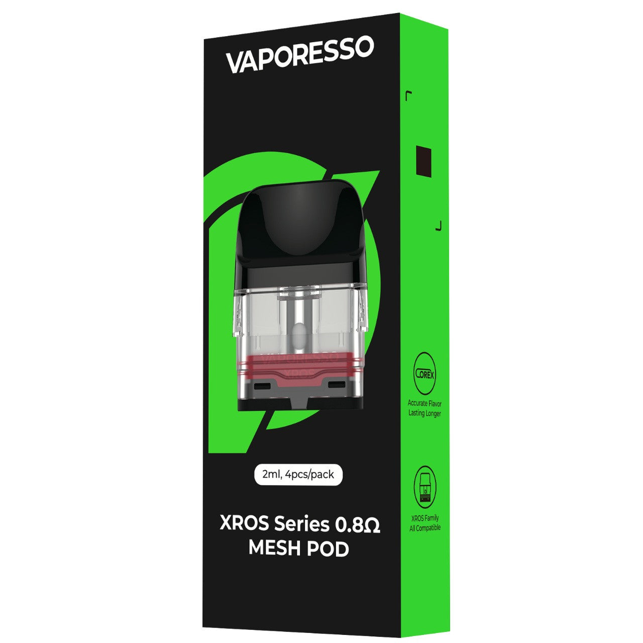 Vaporesso XROS 0.8 Mesh Replacement Pod 4PK