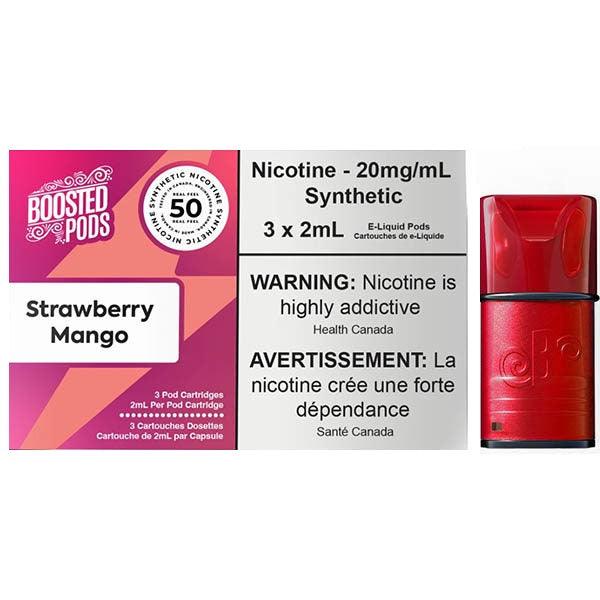 Boosted pods 3x2ml 20mg/ml Strawberry Mango