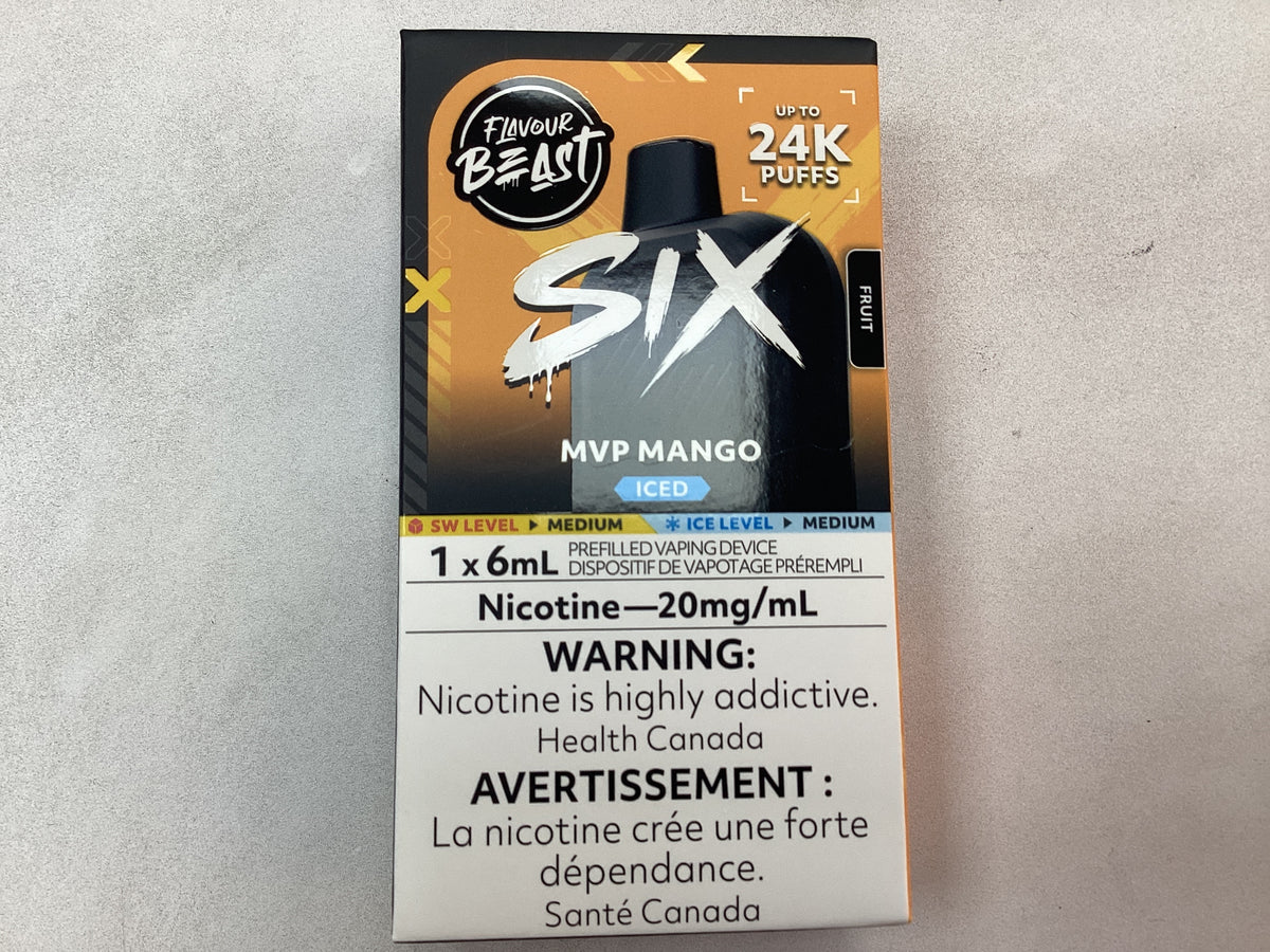Flavour beast Six 24k MVP Mango