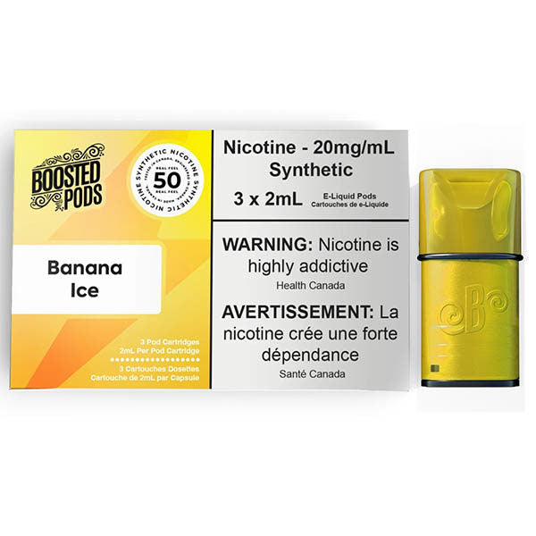 Boosted pods 3x2ml 20mg/ml Banana ice