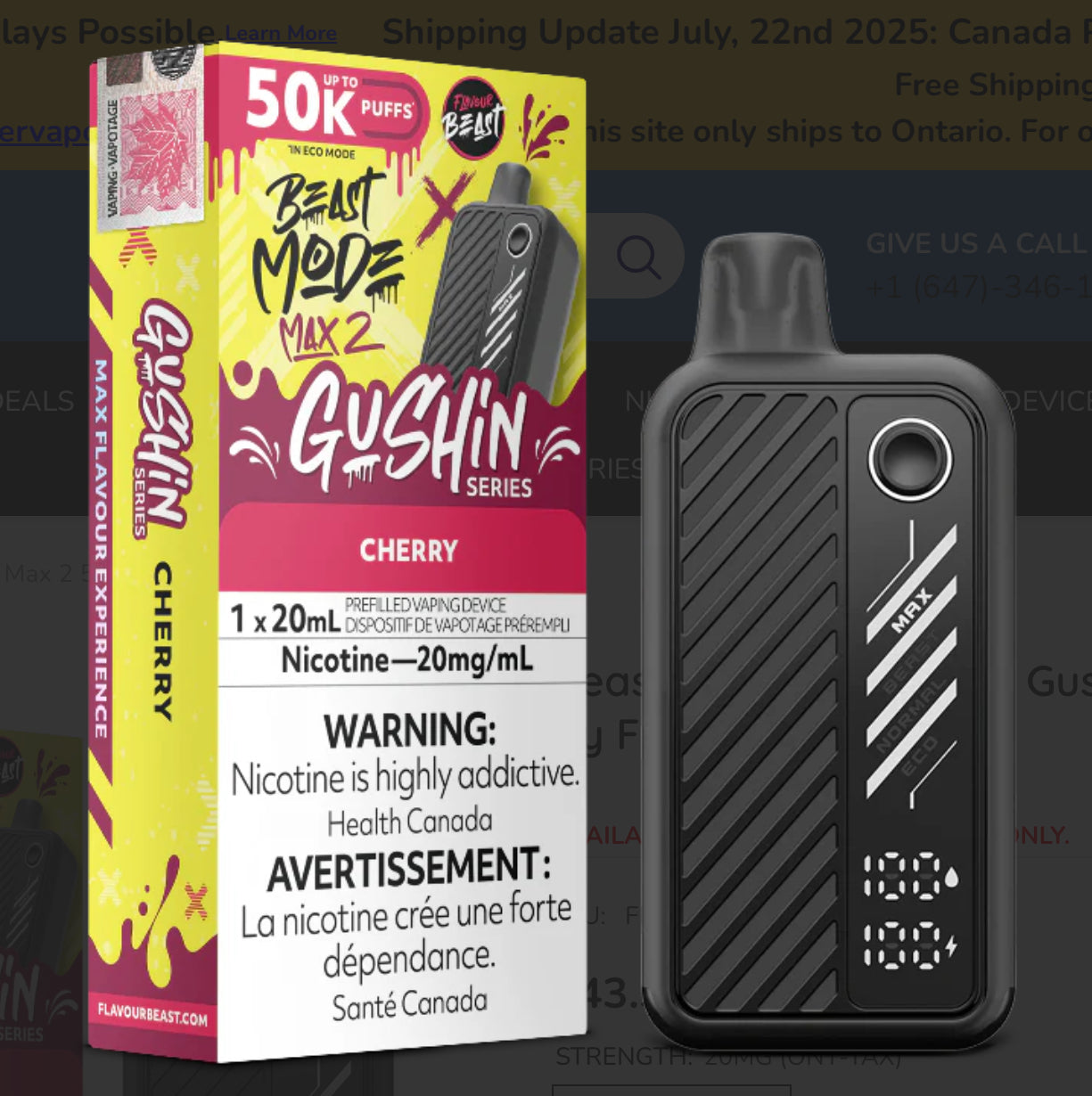FLAVOUR BEAST 50K CHERRY