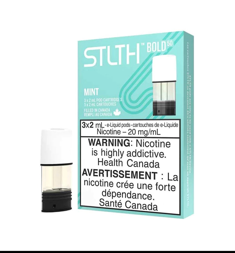 STLTH Pod BOLD50 Mint (3x2ml) (Provincial Tax)