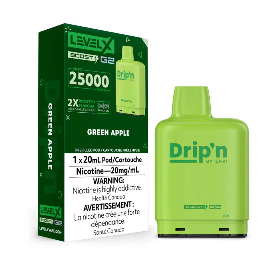 Dripn level X Green apple 25k ( provincial)