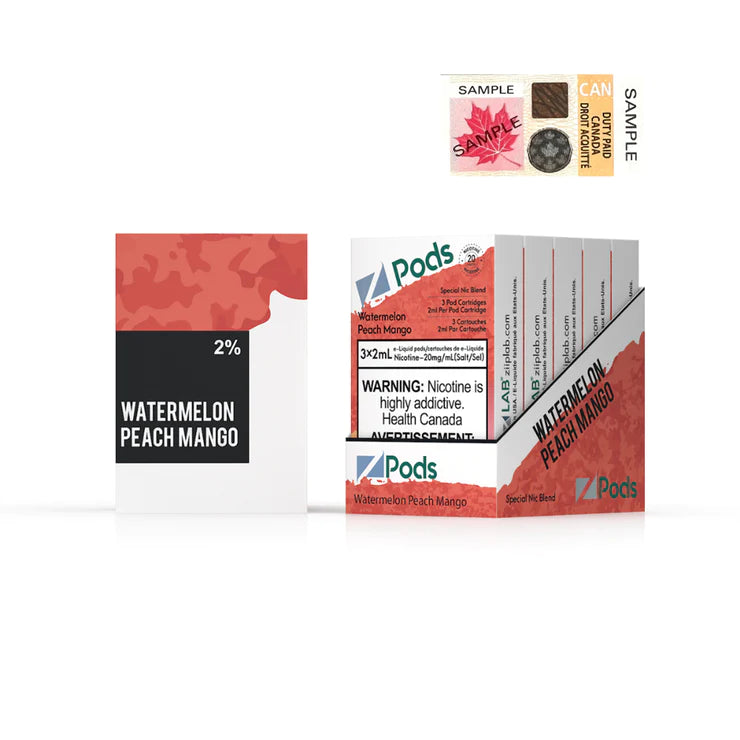 z/pod Watermelon Peach Mango ( Provincial Tax)