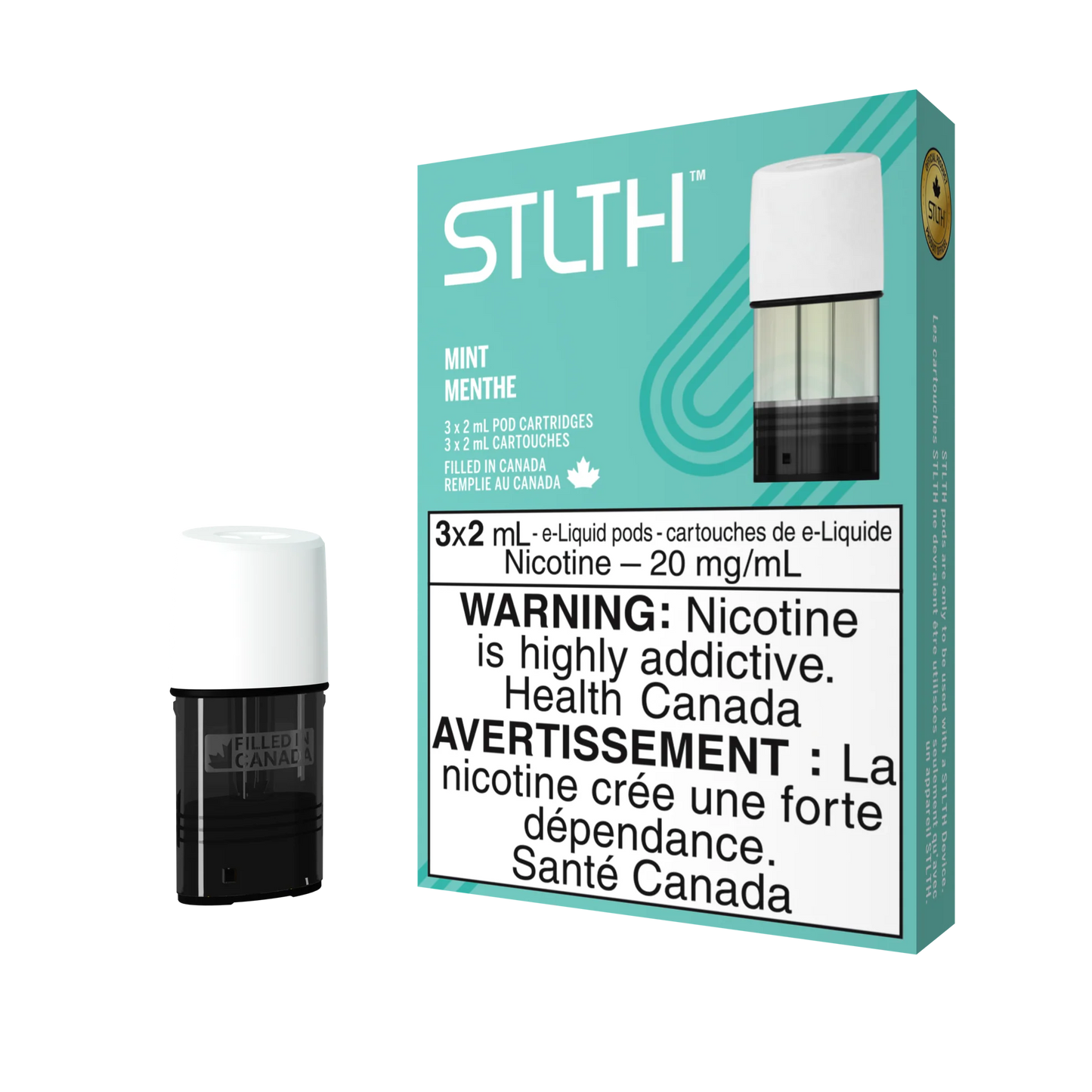 STLTH Pod mint (3x2ml) (Provincial Tax)