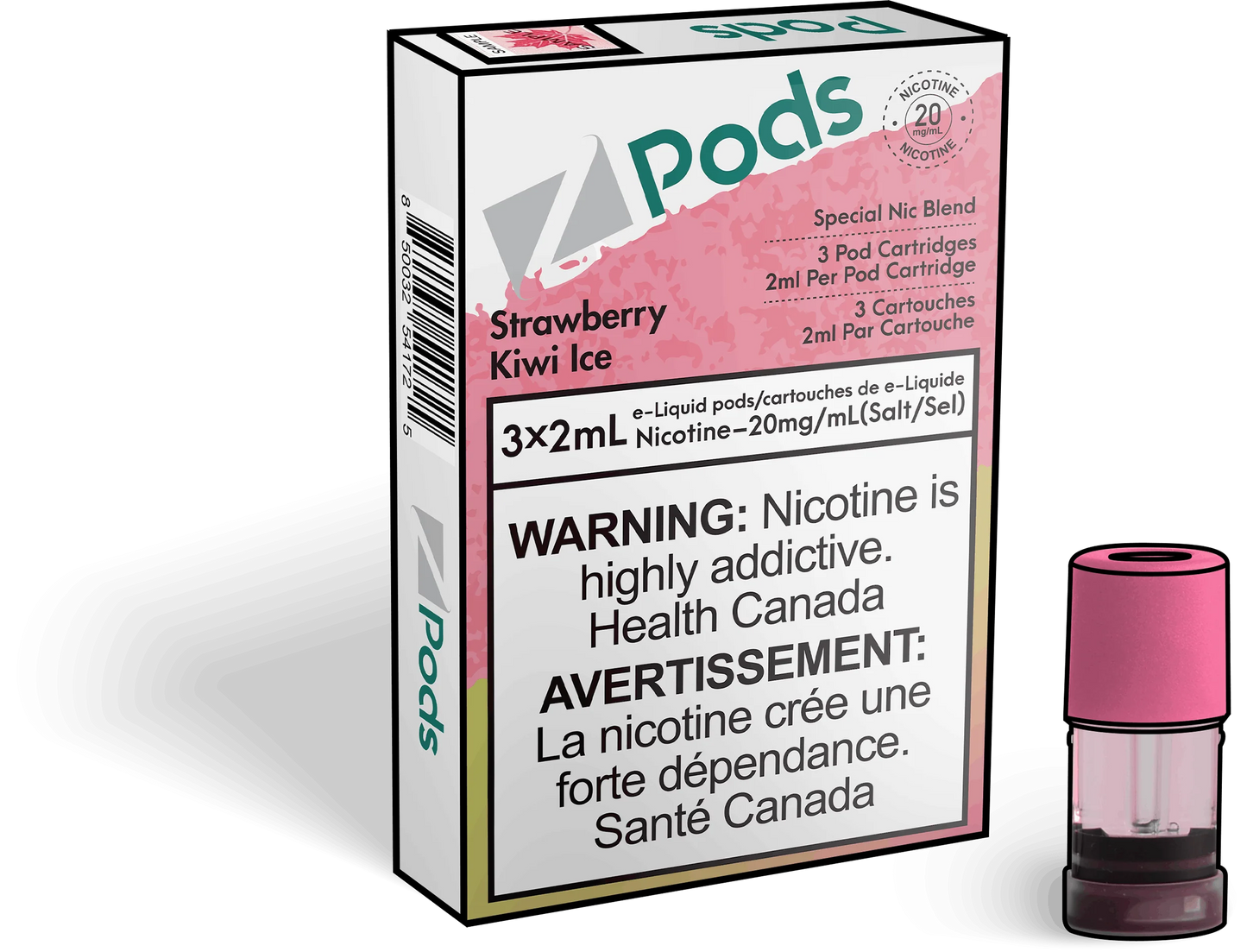 z/pod strawberry kiwi ice ( Provincial Tax)