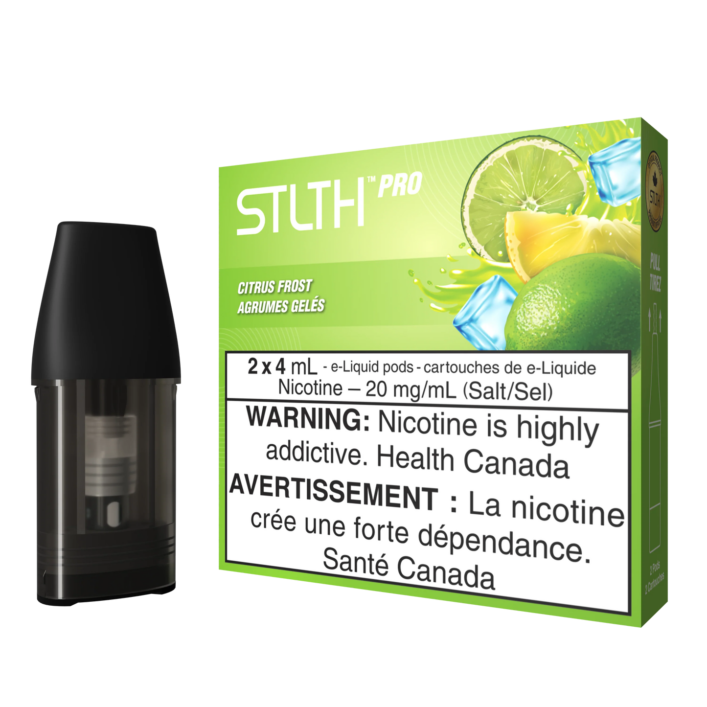 STLTH pro pod citrus frost (2x4ml) ( Provincial Tax)