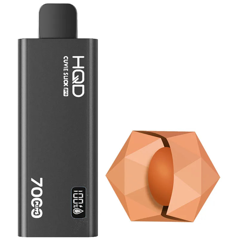 HQD 7000 Cuvie Slick Pro 7000 Disposable Vape - Peach Ice