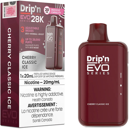 Dripn Evo 28k Cherry Classic Ice (provincial tax)