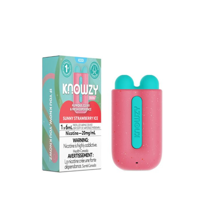 Knowzy duo 6 sunny strawberry ice
