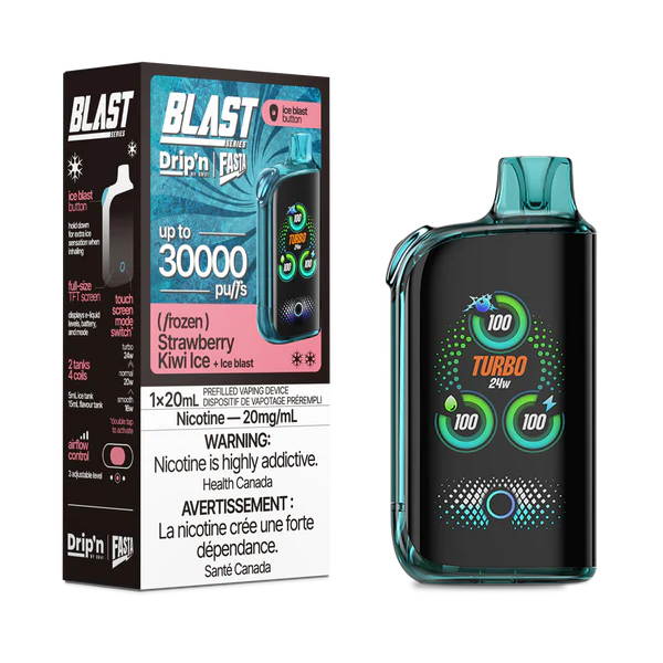 Dripn fasta blast 30k strawberry kiwi ice