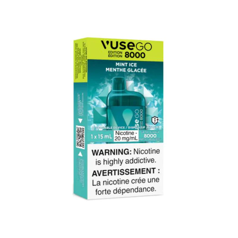 Vuse GO 8000 Mint ice (Provincial Tax) Vape Royale Vuse GO 8000 Mint ice (Provincial Tax) Vape Royale