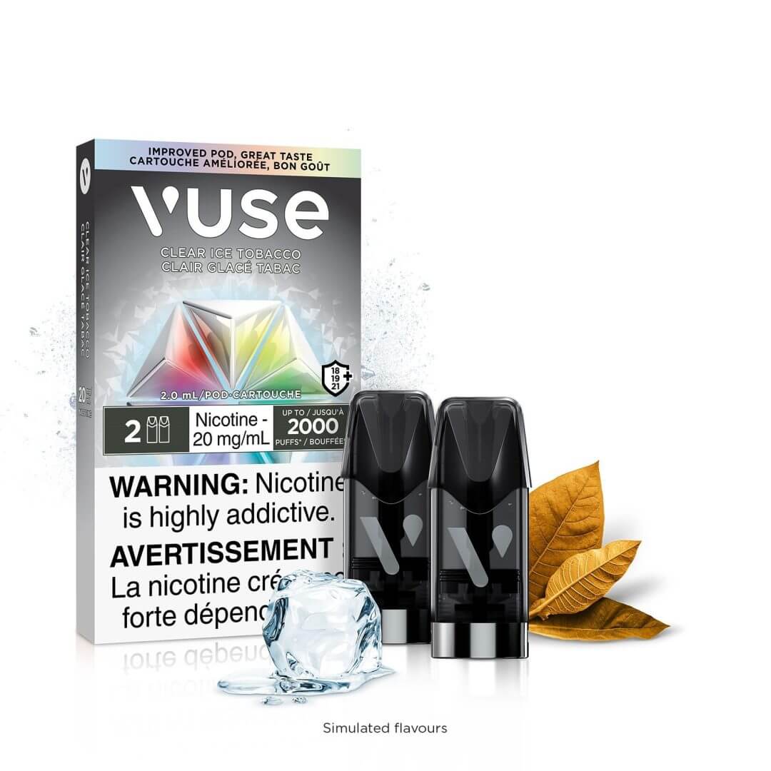 Vuse ePod X2 Clear ice tobacco - 20mg/ml (Provincial Tax)