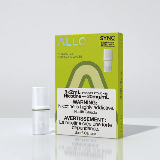 Allo Sync 3 Pods guava ice ( Provincial Tax)