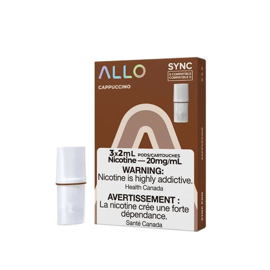Allo Sync 3 Pods Cappuccino ( Provincial Tax)