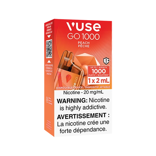 Vuse go 1000 Peach (Provincial Tax)