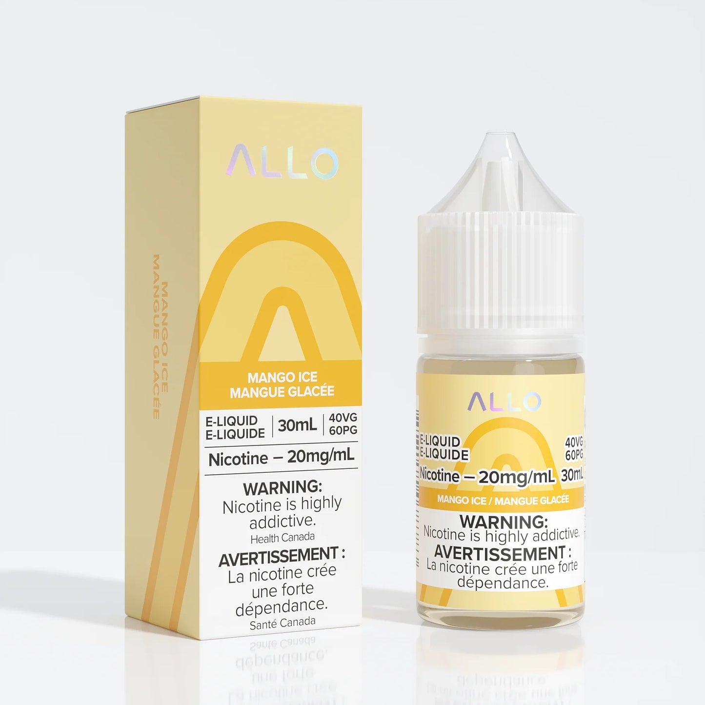 Allo E-Liquid - Mango Ice 20mg/30mL(Provincial)