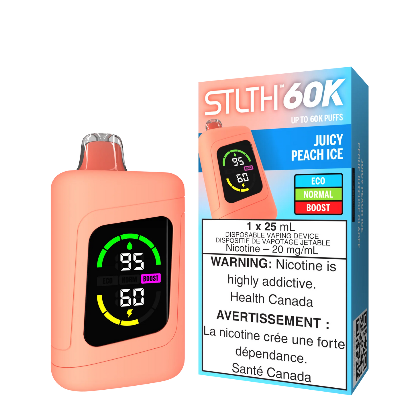 Stlth 60k juicy peach (Provincial Tax)