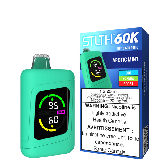 Stlth 60k artic mint ( provincial tax)
