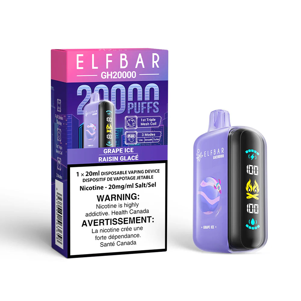 ElfBar 20k Grape Ice (Provincial)