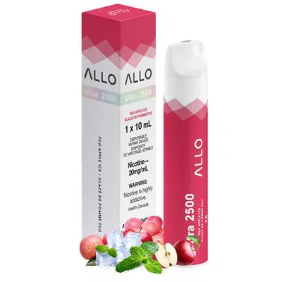 Allo ultra 2500 20mg Fuji Apple ice (provincial tax)