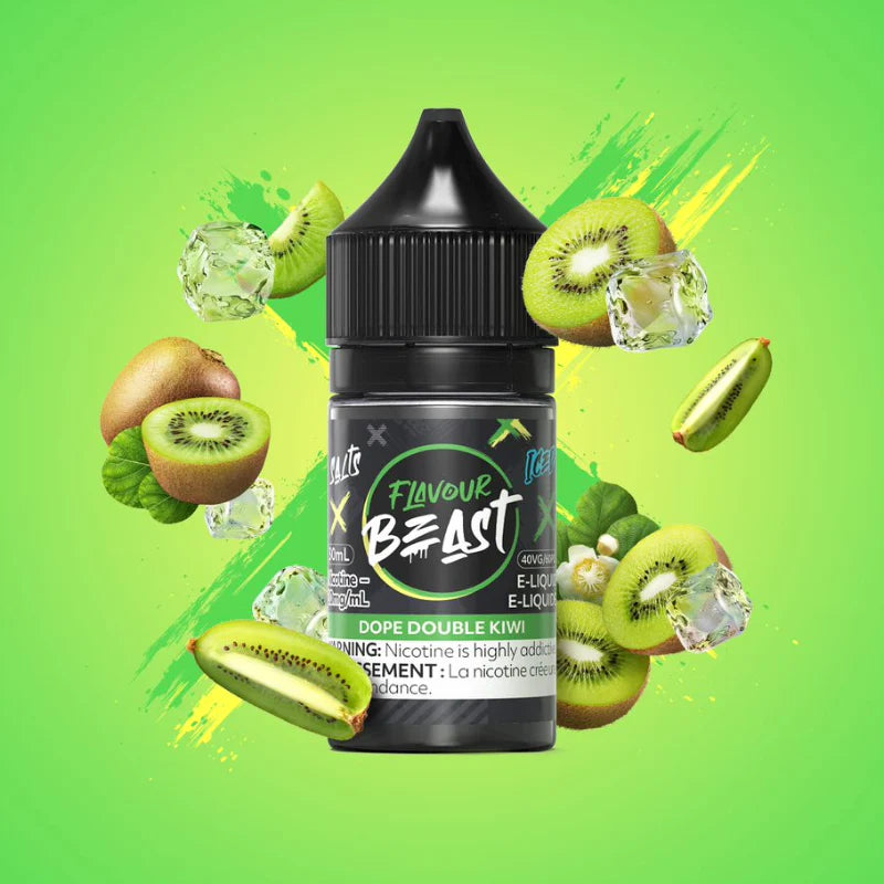 Flavour beast e-liq dope double kiwi 20mg/30ml (Provincial Tax)