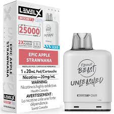 Level X flavour beast 25k epic apple Strawnana *