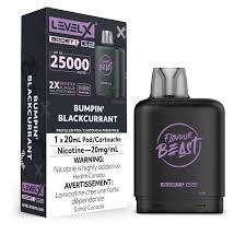 Flavour beast Level X boost G2 25k bumpin blackcurrant (provincial)