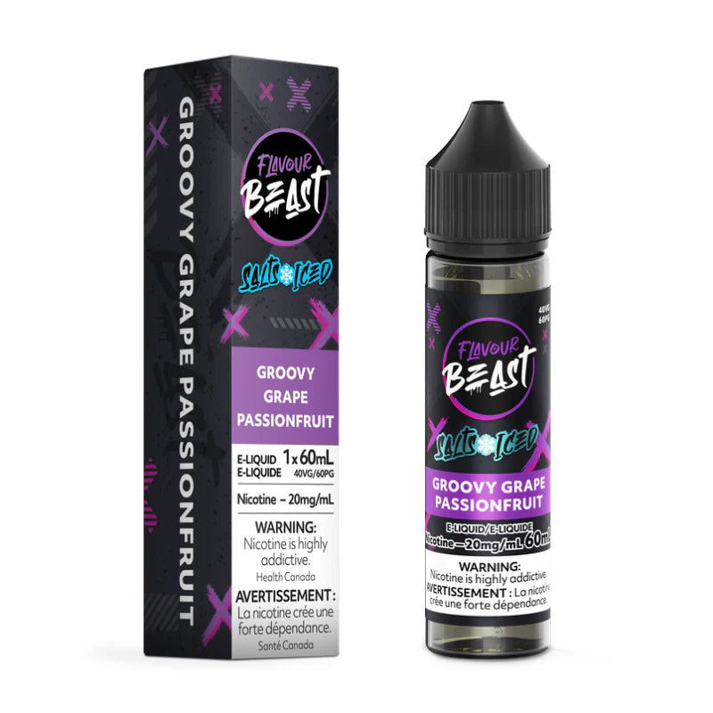 Flavour beast e-liq Groovy Grape Passionfruit 20mg/30ml *