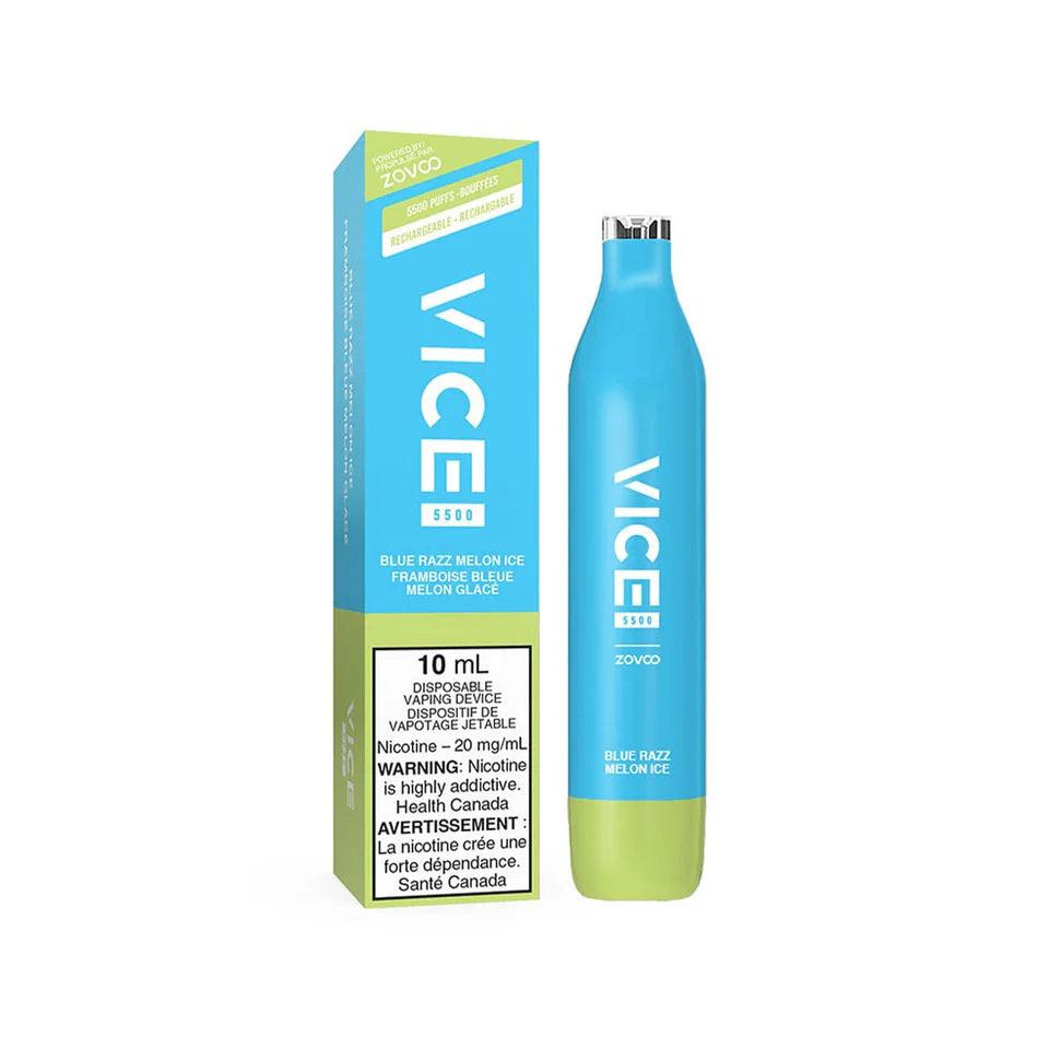 Vice 2500 - Blue Razz Melon Ice 20MG (Provincial Tax)