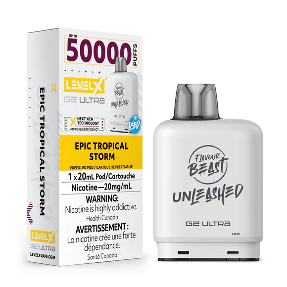 Level X G2 Ultra 50k - Unleashed- Epic Tropical Storm*