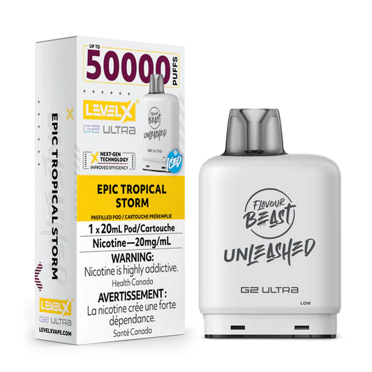 Level X G2 Ultra 50k - Unleashed- Epic Tropical Storm*