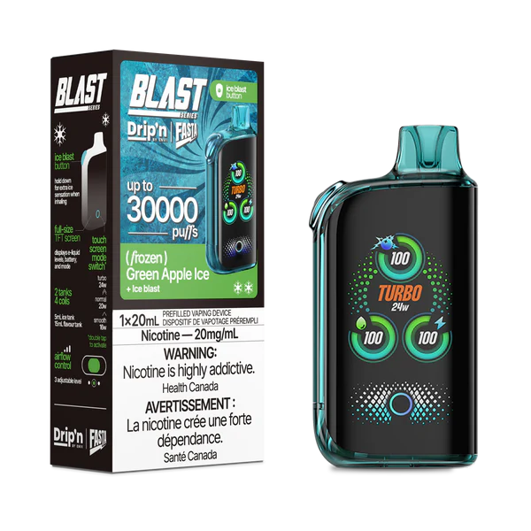 Dripn fasta blast 30k green apple ice *