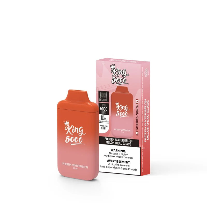 King 2ml nicotine free frozen watermelon