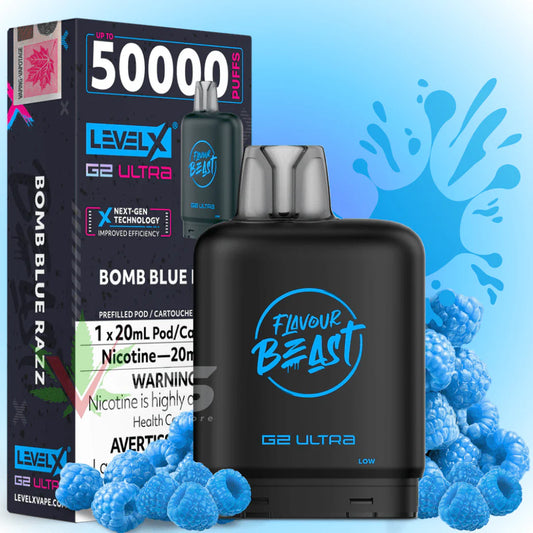 Level X g2 ultra 50k bomb blue razz*