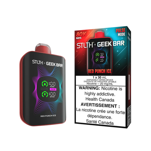Stlth X Geek bar 80k red punch ice