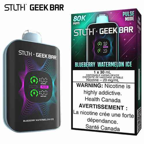 Stlth X Geek bar 80k blue razz