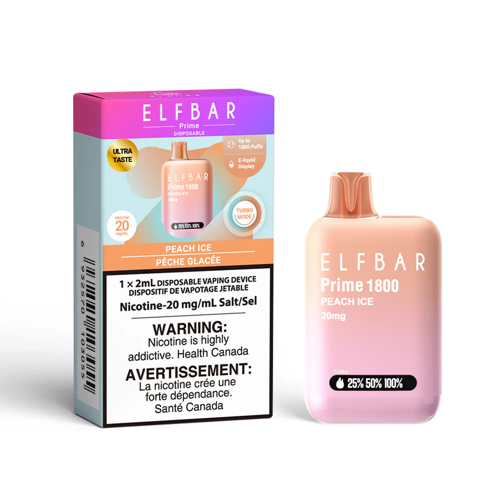 Elfbar 1800 peach ice