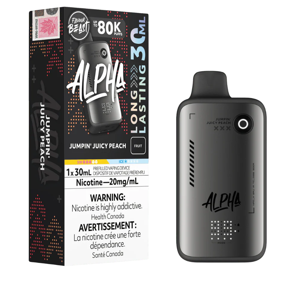 Flavour Beast Alpha 80k Jumpin’ Juicy Peach (Provincial Tax)