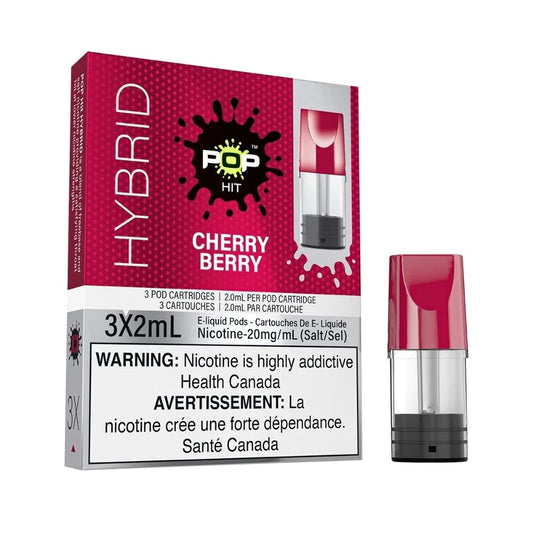 POP Hit Pods 20mg Cherry Berry ( Provincial Tax)