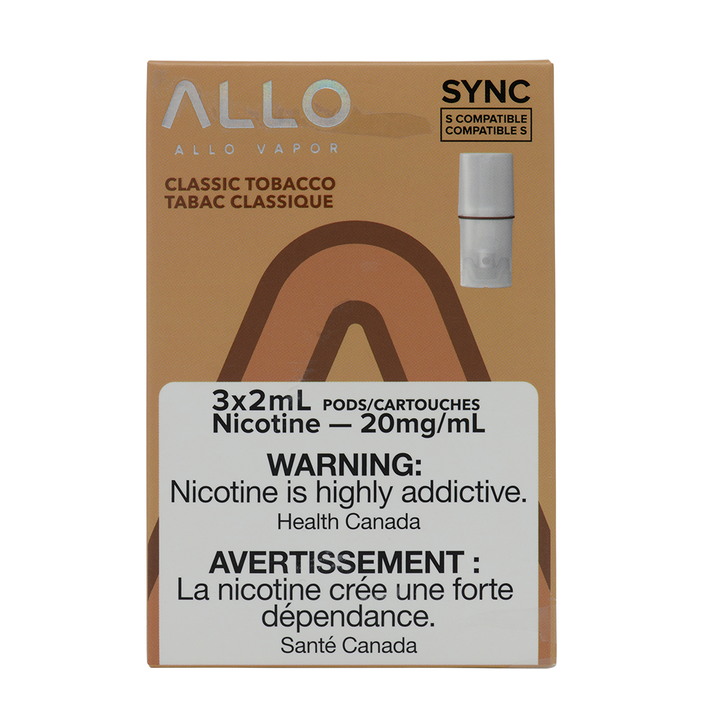 Allo Sync Classic Tobacco (3 Pods) ( Provincial Tax)