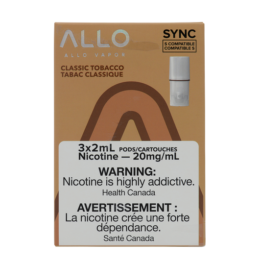 Allo Sync Classic Tobacco (3 Pods) ( Provincial Tax)