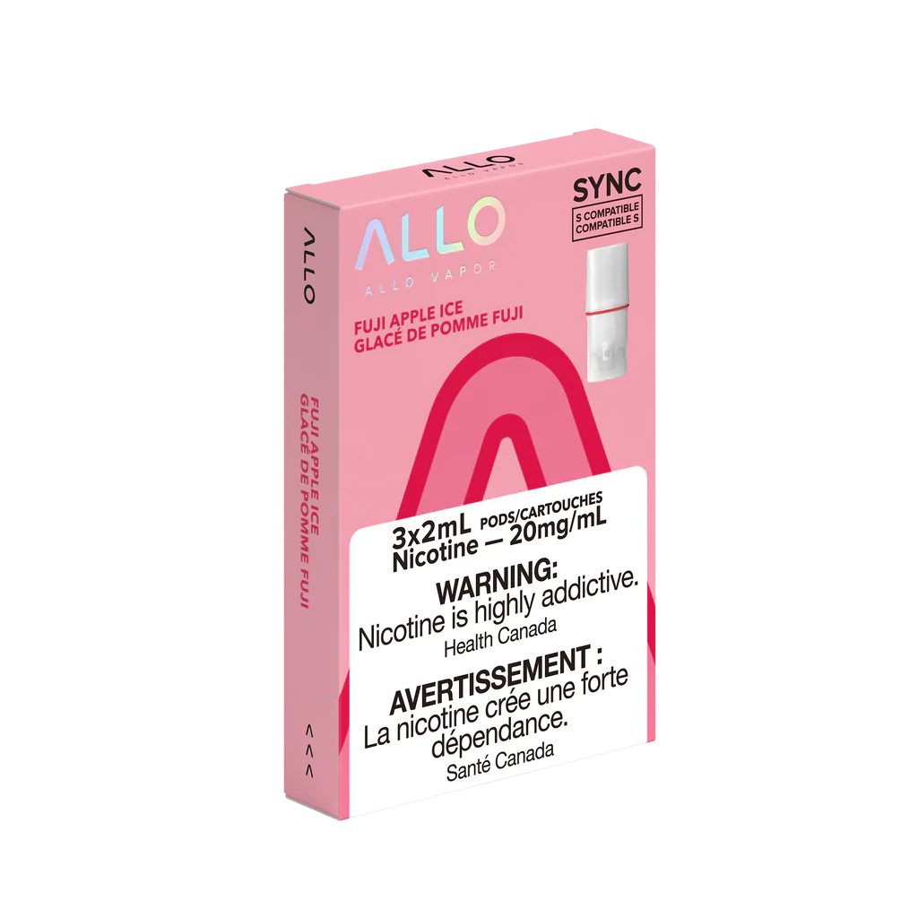 Allo Sync 3pods Fuji Apple Ice (3x2ml) ( Provincial Tax)