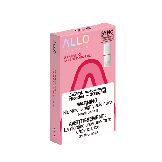 Allo Sync 3pods Fuji Apple Ice (3x2ml) ( Provincial Tax)