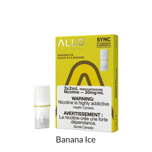 Allo Sync 3pods Banana Ice (3x2ml) ( Provincial Tax)